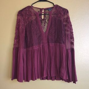 Plum Lace, swing top